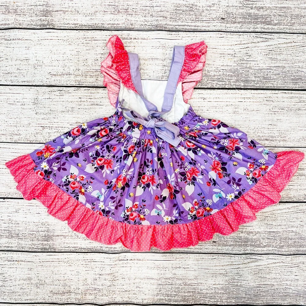 Charming Necessities Flutter Floral Dress - Picture 2 of 3